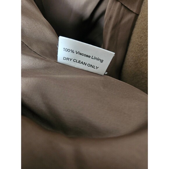Vintage Austin Arnold of England wool cashmere camel maxi coat XL XXL 2X - Picture 11 of 12
